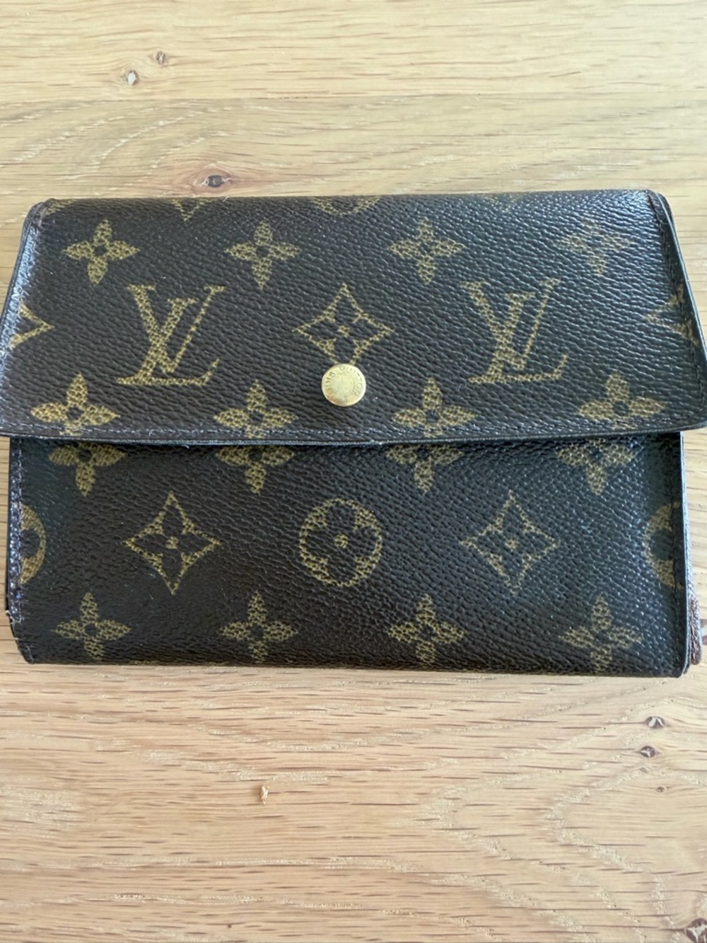 Vintage Louis Vuitton Monogram Wallet
